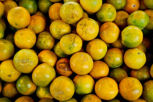 Arancia fresca nel mercato — Foto Stock