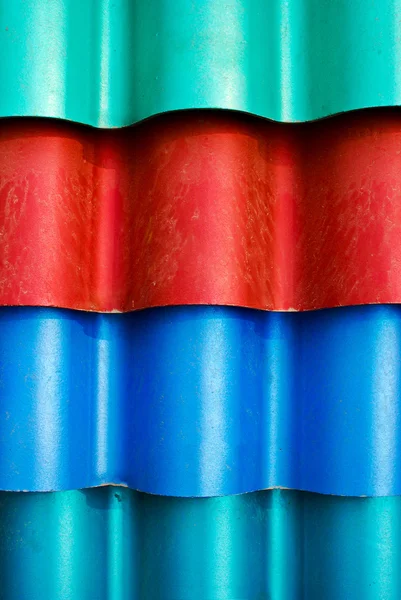 Multi Barva Střešní Tašky Skladu Pro Stavební Práce Texturu Pozadí — Stock fotografie