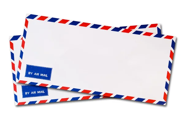 Класичний конверт повітряної пошти — стокове фото
