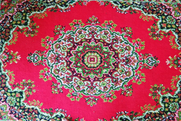 Batik tkaniny dywan orientalny wzór tła — Zdjęcie stockowe