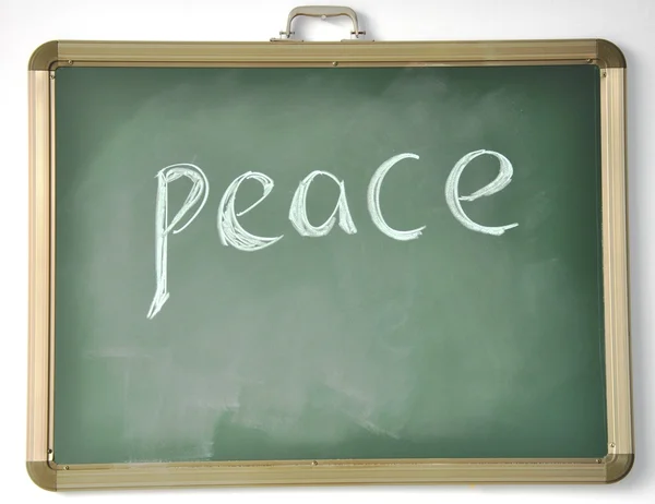 Chalk "peace" — Stock Photo, Image