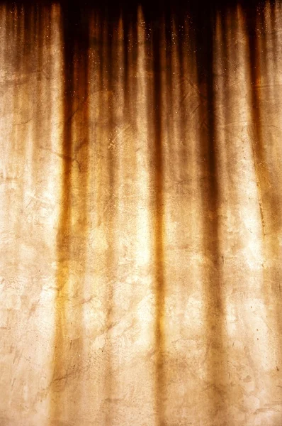 Rust marks left wall — Stock Photo, Image