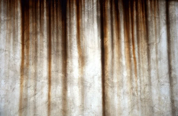 Rust marks left wall — Stock Photo, Image