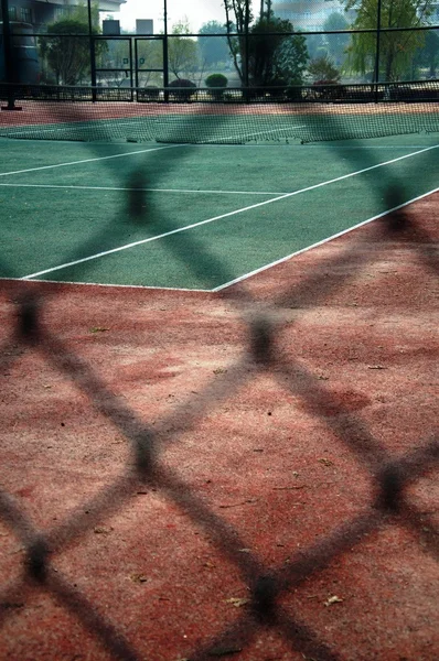 Tenis kortları dışında — Stok fotoğraf