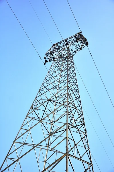 Torre di trasmissione di potenza — Foto Stock