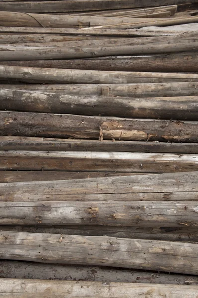 Stapels van hout — Stockfoto