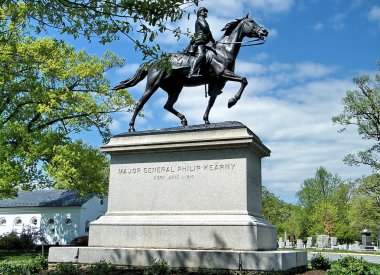 Arlington Cemetery Philip Kearny Monument 2010 clipart