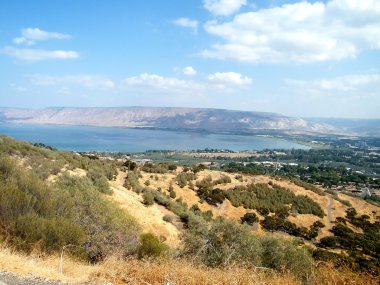 Galilee Lake Kinneret 2010 clipart