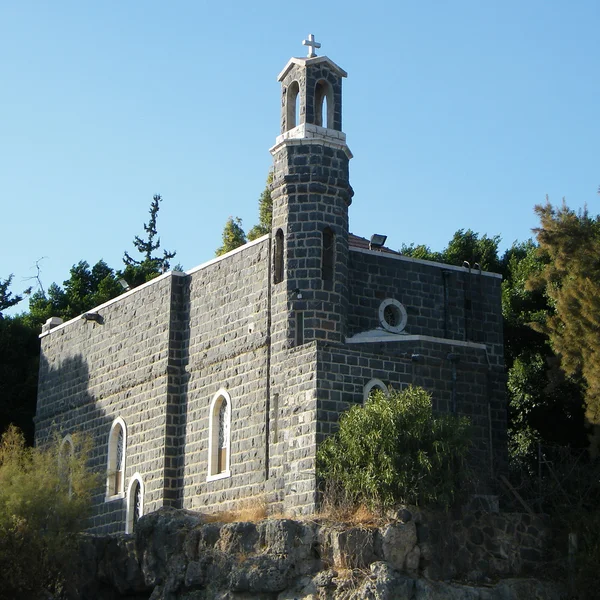 加利利圣伯多禄教堂 2010 年 — 图库照片
