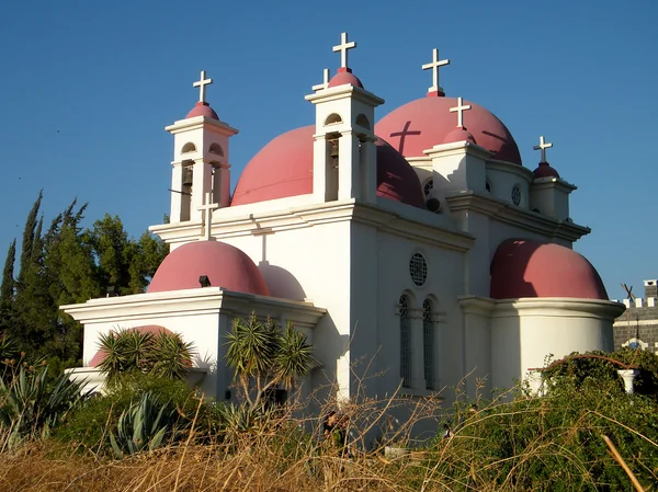 Kapernaum grekisk ortodoxa kyrkan 2010 — Stockfoto