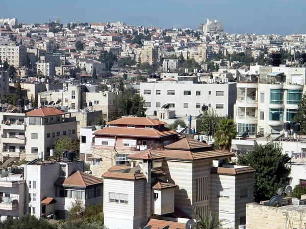 エルサレムの丘の中腹に 2010年住宅 — ストック写真