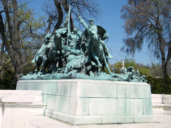 2010 Washington grant anıt Süvari grubu — Stok fotoğraf