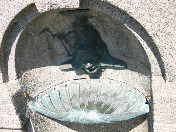 Fontana Bere Vicino Bacino Tidal Washington — Foto Stock