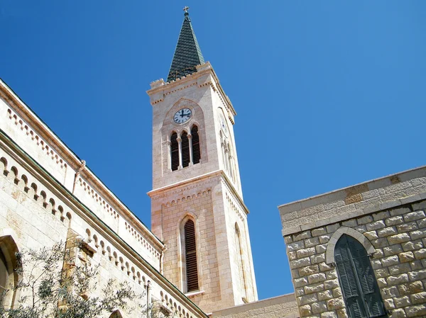 Torre de la Iglesia Franciscana Jaffa 2011 — Foto de Stock