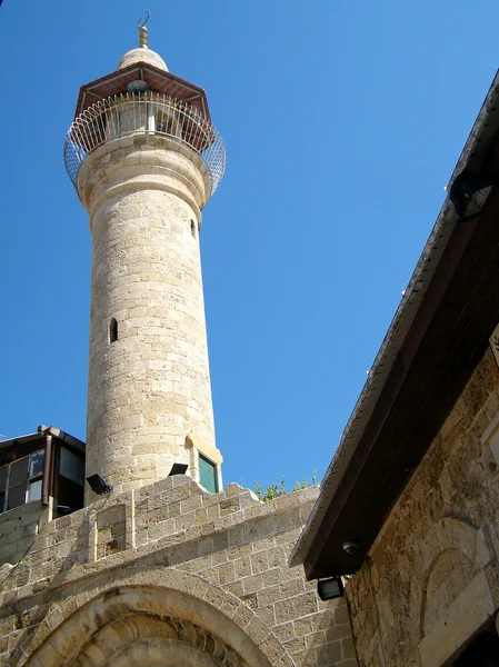 Jaffa minaret 2011 — Stockfoto