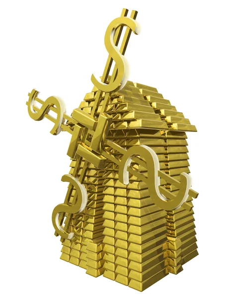 Mühle der Goldbarren — Stockfoto