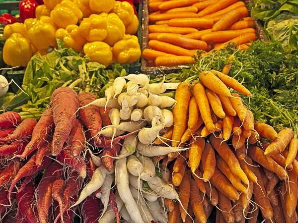 Mängd grönsaker — Stockfoto