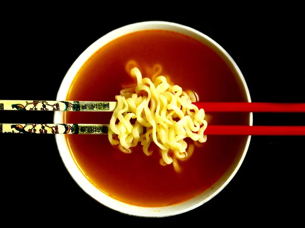 Sup mie — Stok Foto