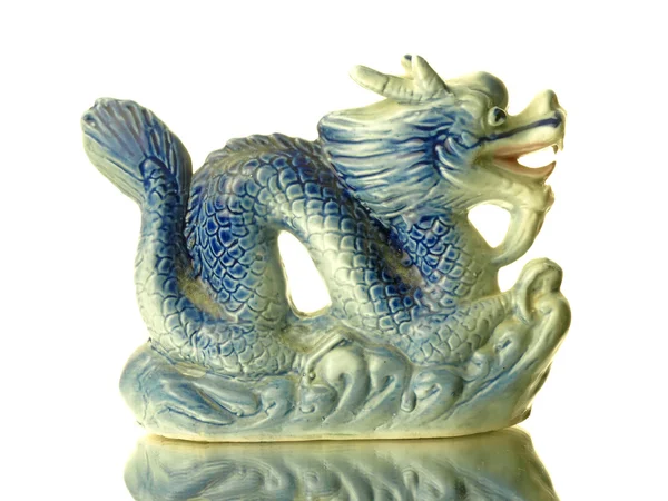 Китайский дракон для счастья и удачи — стоковое фото