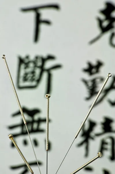 Acupunctura — Fotografie, imagine de stoc