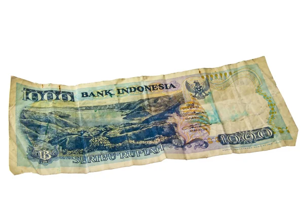 印度尼西亚的 1000 rupiah — 图库照片