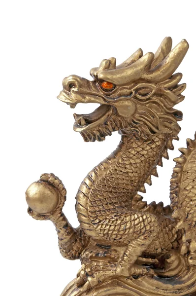 Китайский дракон для счастья и удачи — стоковое фото