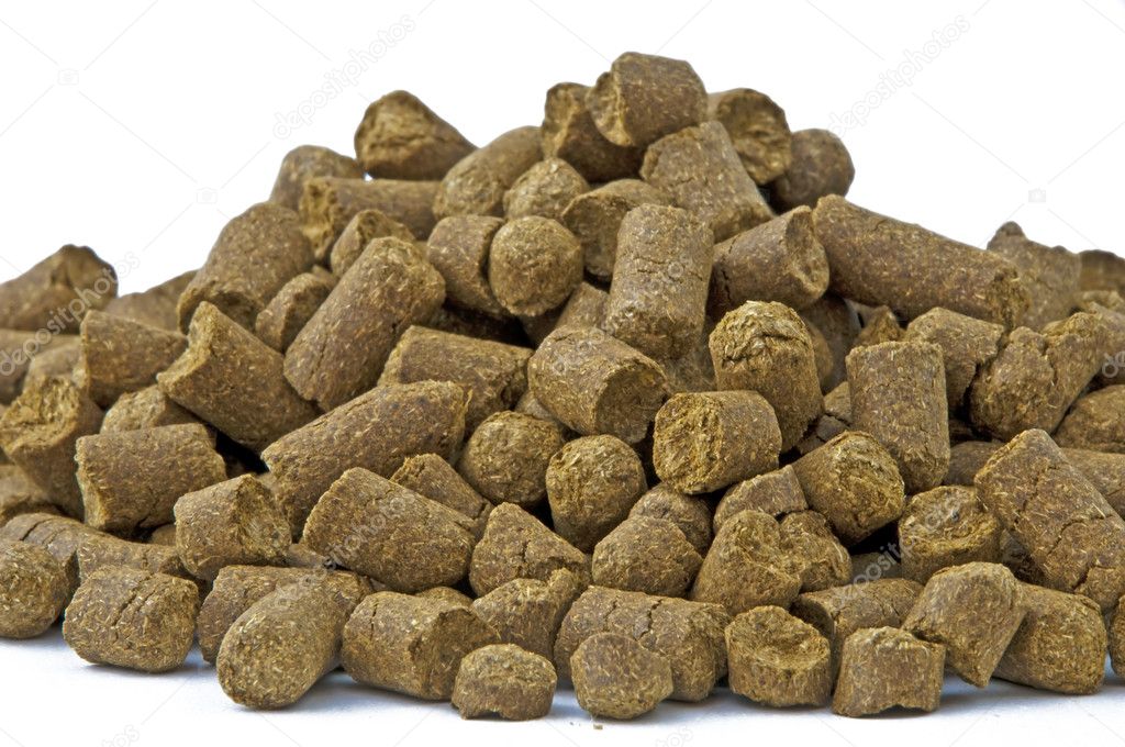 Hops pellets for brewery