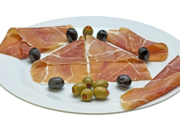 Ham Van Spanje Jamón Serrano — Stockfoto