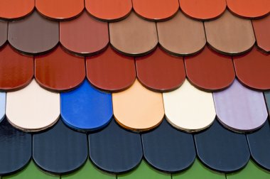 Roof tile clipart