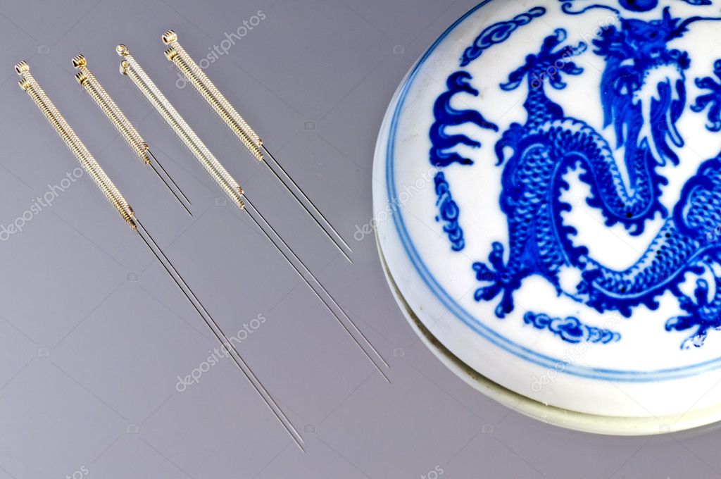 Acupuncture needle Stock Photo by ©jochenschneider 5335178
