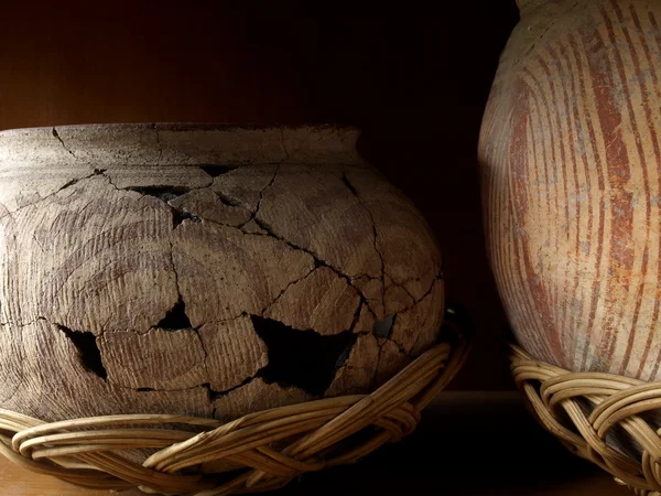 Antike Keramik von ban chiang — Stockfoto