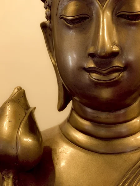 Будда на Лотос. — стокове фото