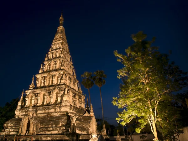 Wat Chedi Liam Chiang Mai Thaïlande — Photo