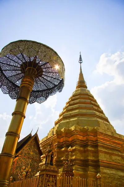 Doisuthep Tapınağı chaingmai Tayland — Stok fotoğraf