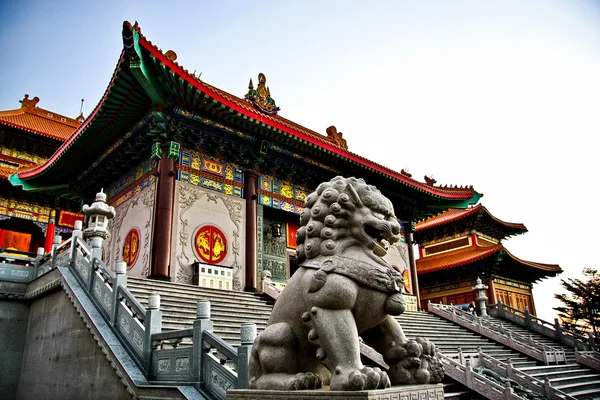 Temple Kina i thailand Stockbild