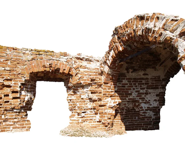 Ruins of brick arch