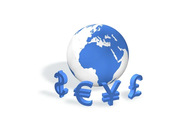Global Currencies — Stock Photo, Image