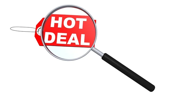 Hot Deal Search — Stock Photo, Image