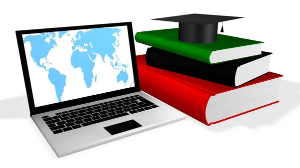 Online-Bildung — Stockfoto