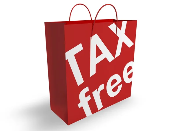 Zakupy wolne od podatku — Zdjęcie stockowe