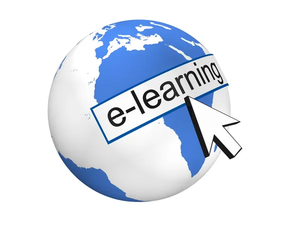 Conceito de E-learning — Fotografia de Stock