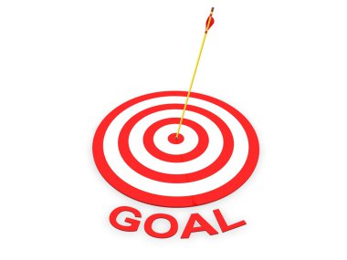Goal target clipart