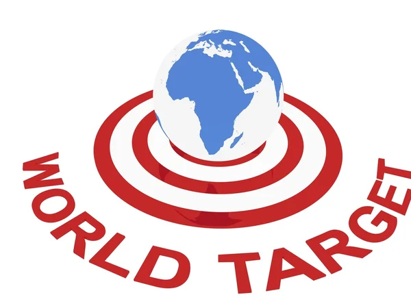 Global Target — Stock Photo, Image