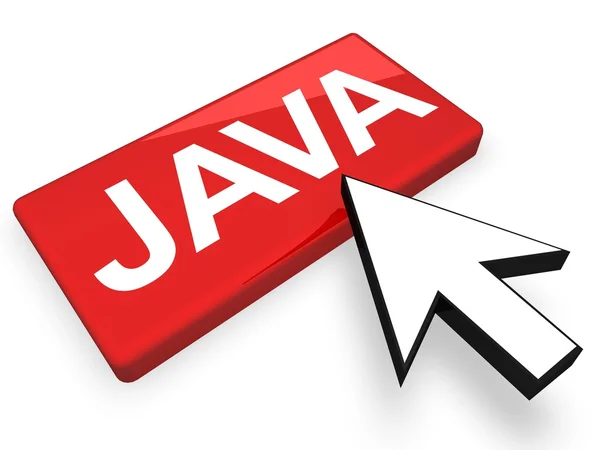 Java düğmesi — Stok fotoğraf