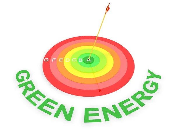 Mål för energieffektivitet — Stockfoto