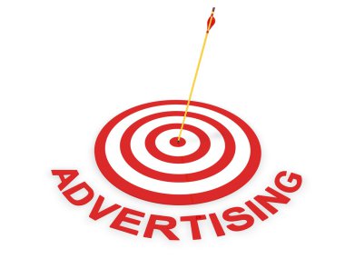 Advertising Target clipart