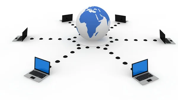 Computer Network — Stock Photo, Image