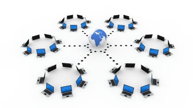 Computer Network clipart