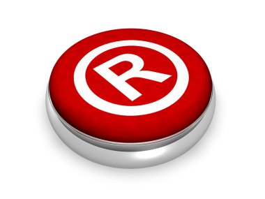 Online Registered Symbol clipart