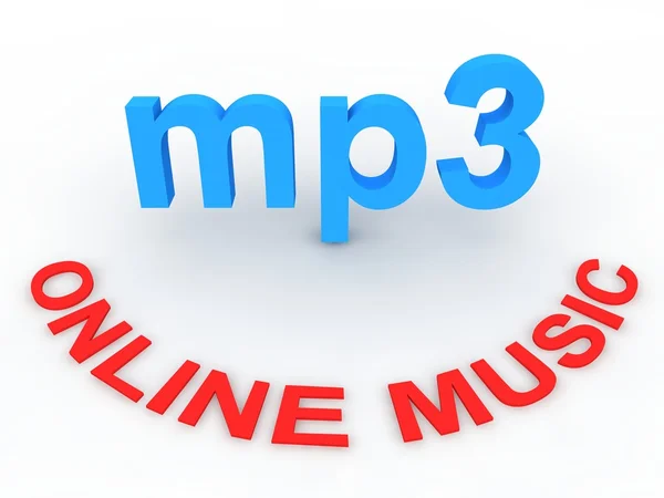 Online Music — Stock Photo, Image